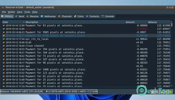 Electrum 4.6.2 完全アクティベート版を無料でダウンロード