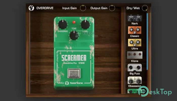 Descargar Fazertone Overdrive Essentials  v0.0.1 Completo Activado Gratis