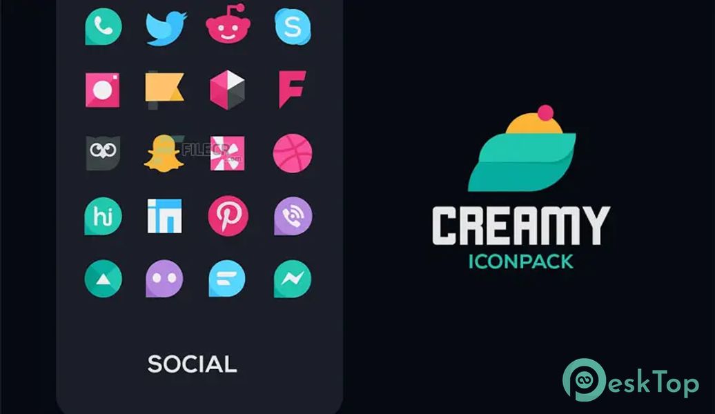 Creamy Icon pack 3.8 APK MOD Descarga gratuita completa