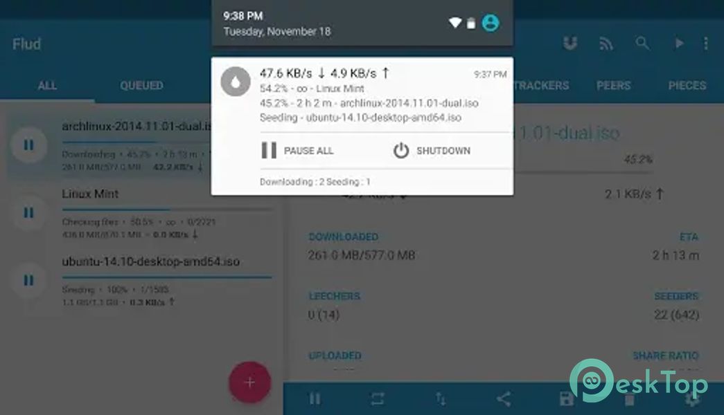 Flud+ 1.11.6.9 APK MOD Tam Ücretsiz İndir