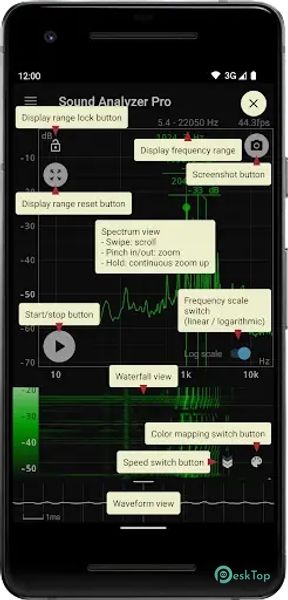 Sound Analyzer Pro 1.14.0 APK MOD Tam Ücretsiz İndir