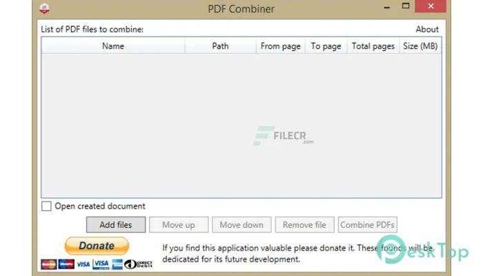 Скачать Jankowskimichal PDF Combiner 2.0 полная версия активирована бесплатно