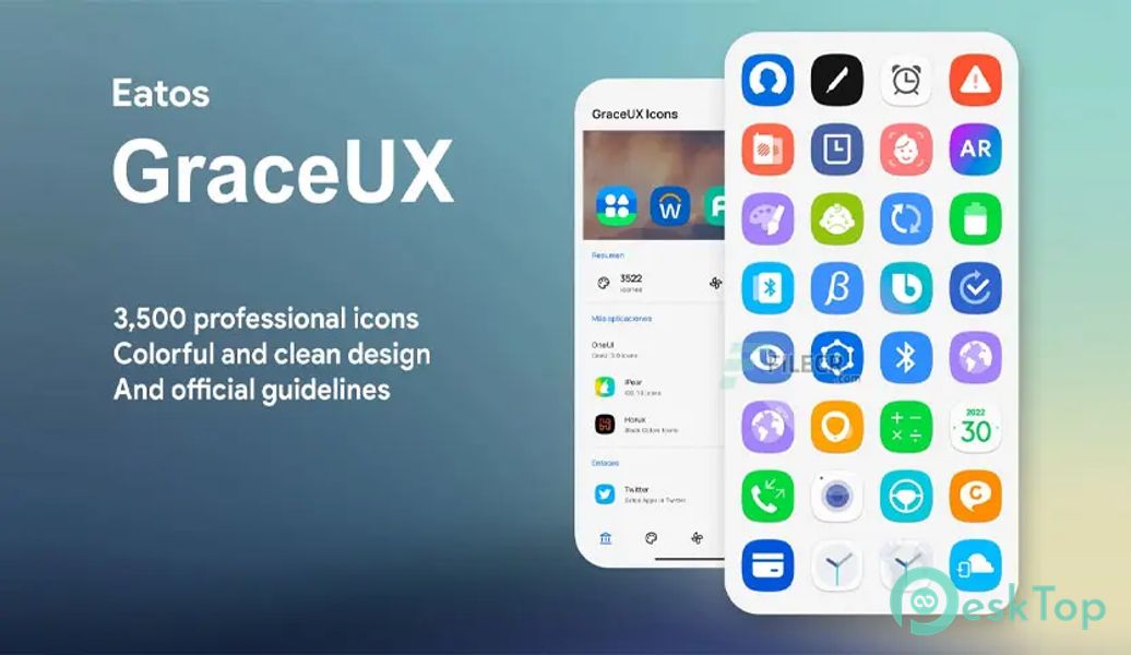 Grace UX - Icon Pack 6.2.9 APK MOD Descarga gratuita completa