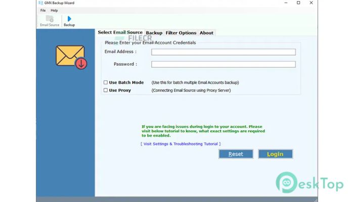 تحميل برنامج RecoveryTools GMX Backup Wizard 6.2 برابط مباشر