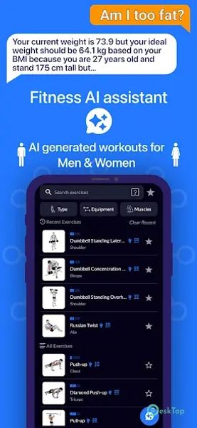 Workout Planner Gym Log・Fit AI 1.3.2 APK MOD Полная бесплатная загрузка