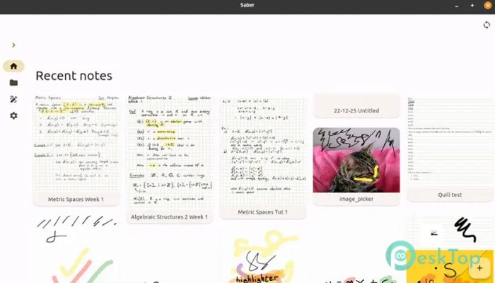 Download Saber - Handwritten Notes 0.21.3 Free Full Activated