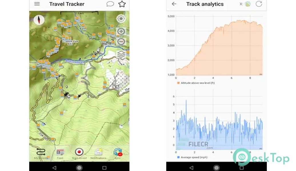 Travel Tracker Pro - GPS 5.1.6 APK MOD Полная бесплатная загрузка