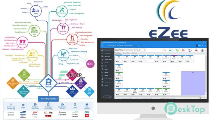  تحميل برنامج eZee FrontDesk Hotel PMS & POS 7.0.215 برابط مباشر