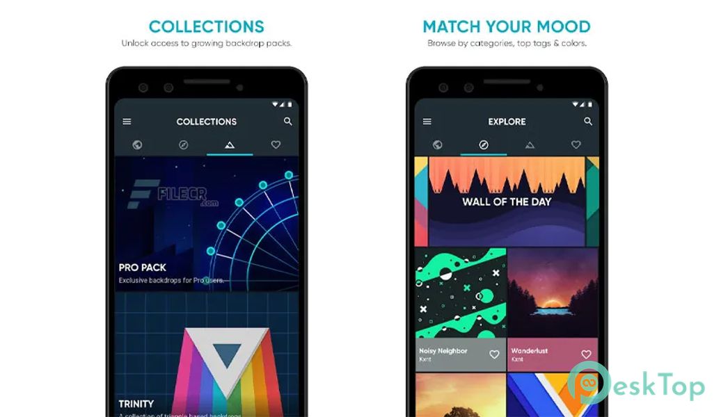 Backdrops - Wallpapers 6.5 build 307 APK MOD Unlocked (Full) Free Download