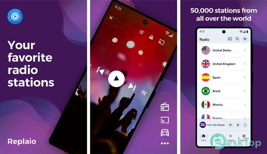 Replaio Radio1 3.1.9 APK MOD Descarga gratuita completa