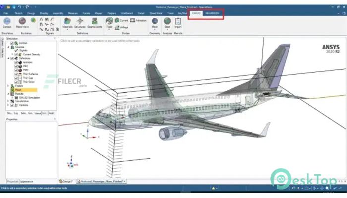 ANSYS EMA3D Cable 2025 R2 Tam Sürüm Aktif Edilmiş Ücretsiz İndir