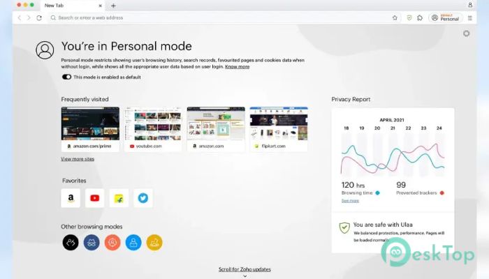 Ulaa Browser 2.10.0 完全アクティベート版を無料でダウンロード