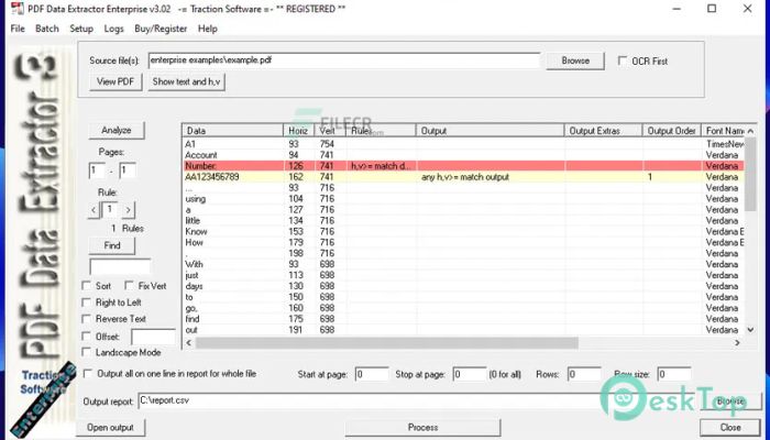 Download PDF Data Extractor Enterprise  3.04 Free Full Activated
