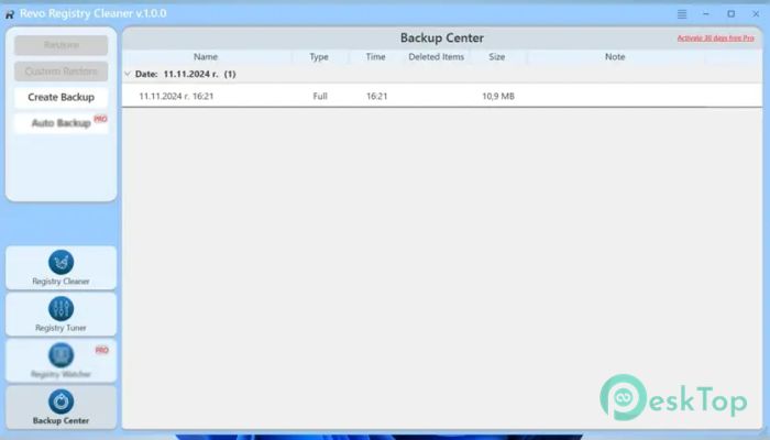 تحميل برنامج Revo Registry Cleaner Free 1.5.2 برابط مباشر