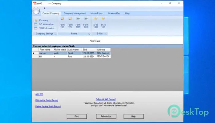 تحميل برنامج HalfpriceSoft ezW2 v12.0.13 برابط مباشر