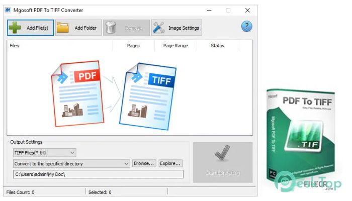 Télécharger Mgosoft PDF To TIFF Converter 13.0.1 Gratuitement Activé Complètement
