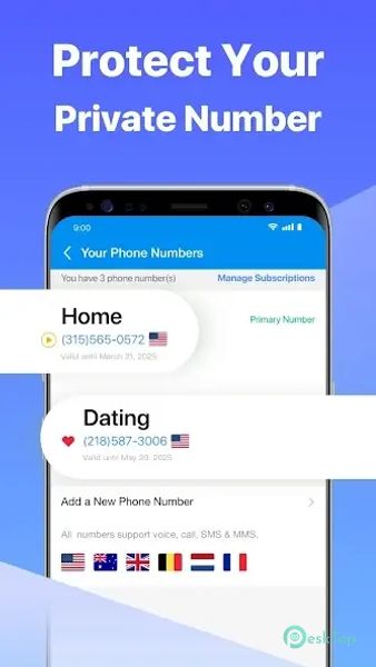Second Number for Call & Text 6.3.7 APK MOD Descarga gratuita completa