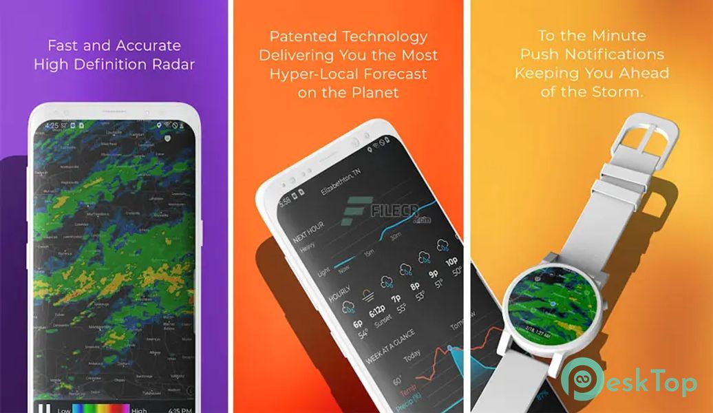 MyRadar Weather Radar Pro 8.57.0 APK MOD Полная бесплатная загрузка