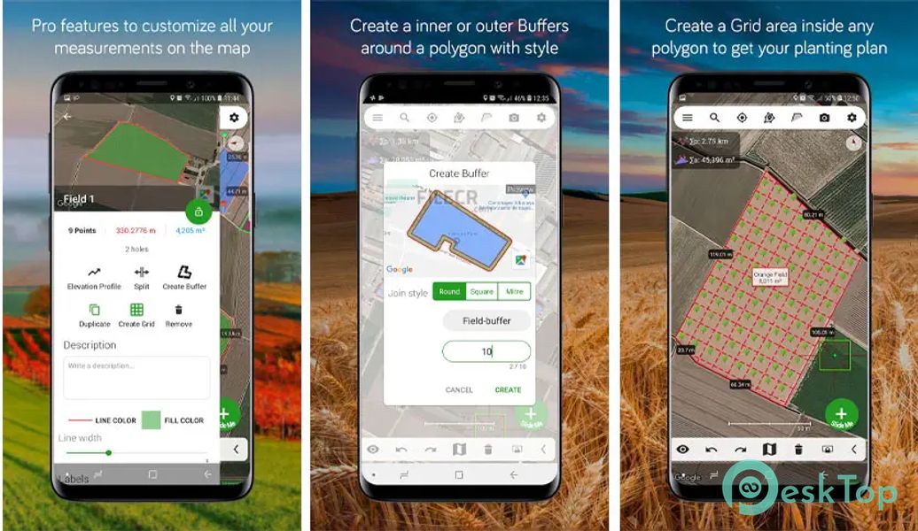 Agro Measure Map Pro v9.0.3 APK MOD フル無料ダウンロード