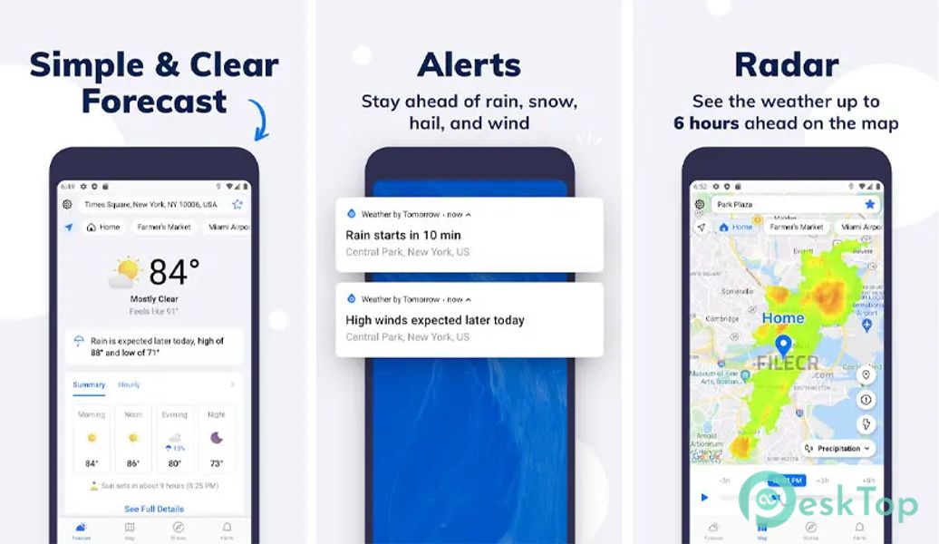 Tomorrow.io - Weather Forecast 2.18.1 APK MOD Полная бесплатная загрузка