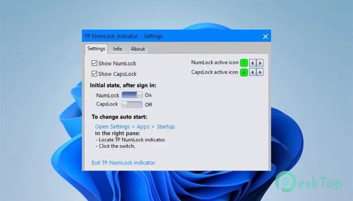 下载 TP NumLock indicator  1.1.0 免费完整激活版