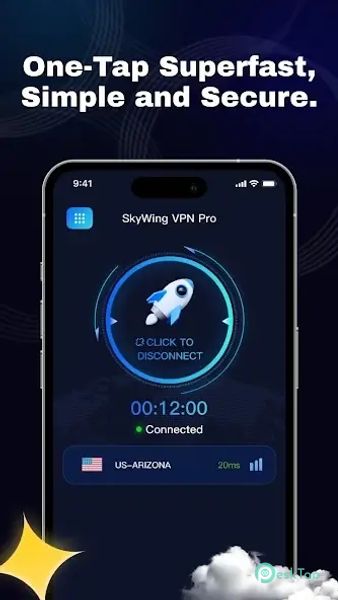 SkyWing VPN Pro 1.1.2 APK MOD Unlocked (Full) Free Download
