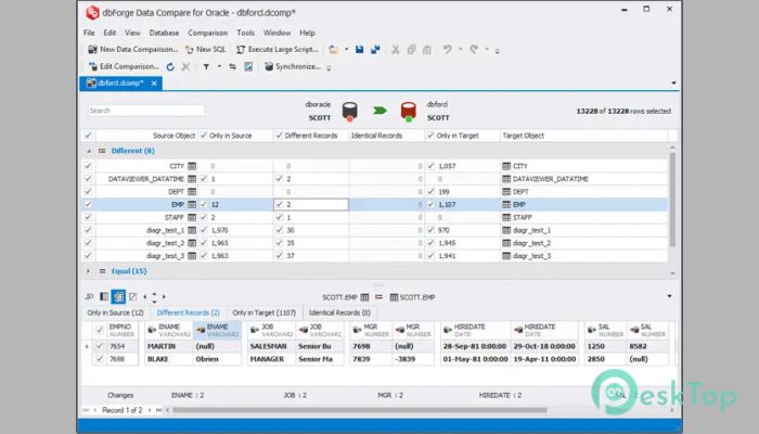 Download dbForge Data Compare for Oracle 5.5.172 Free Full Activated