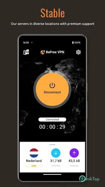 BeFree - fast and secure VPN 5.28.0 APK MOD 完整免费下载