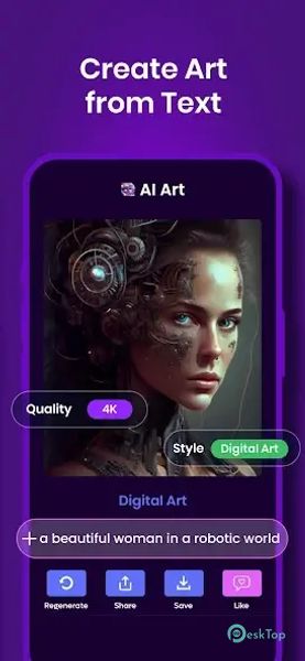 AI Art - AI Image Generator 1.7.7 APK MOD मुफ्त पूर्ण डाउनलोड