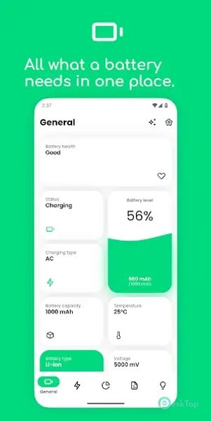 Electron: battery health info 2.1.0 APK MOD تحميل مجاني كامل