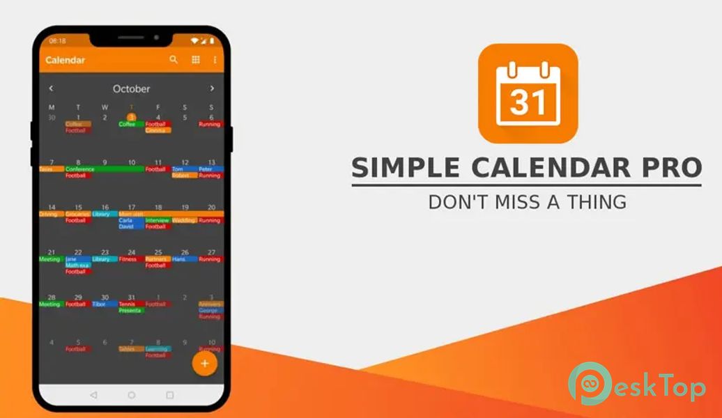 Simple Calendar Pro 6.23.0 APK MOD Tam Ücretsiz İndir