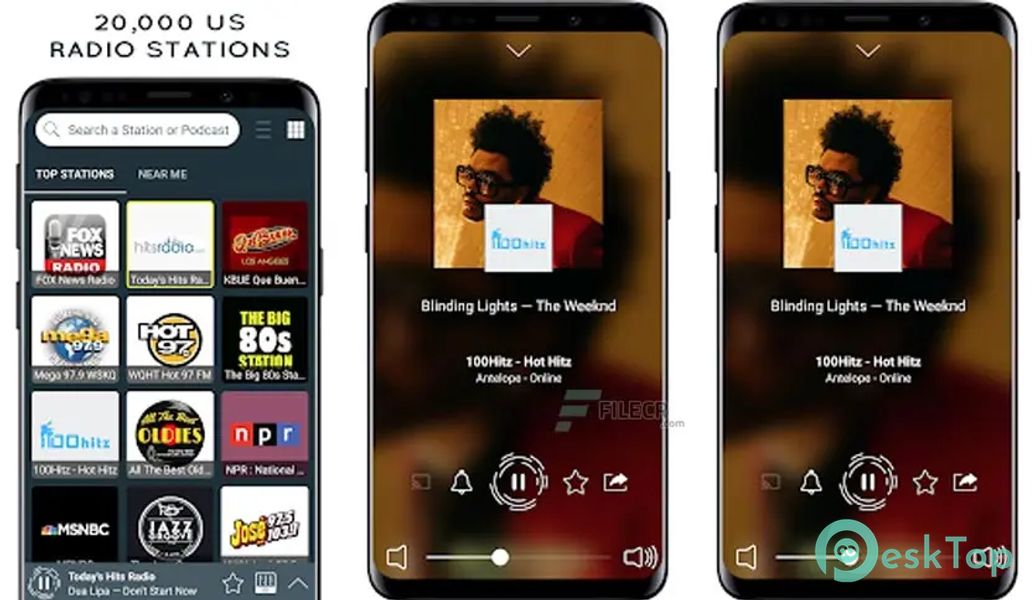 Radio USA Pro – 20,000 US radio stations
