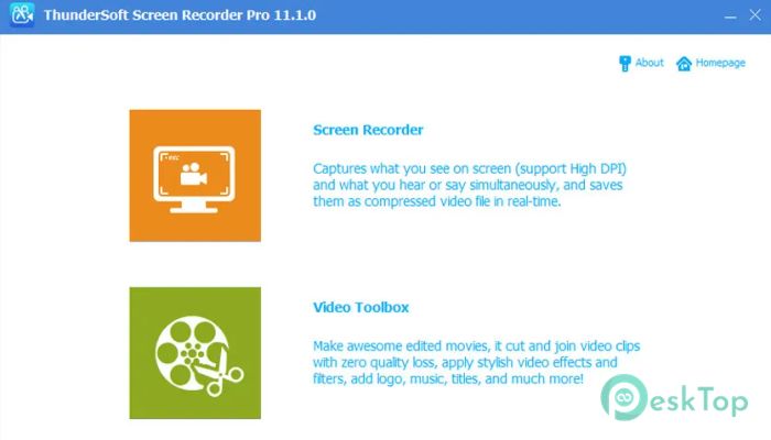  تحميل برنامج ThunderSoft Screen Recorder Pro  11.3.0 برابط مباشر