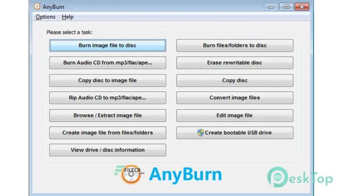 AnyBurn 6.2 Tam Sürüm Aktif Edilmiş Ücretsiz İndir