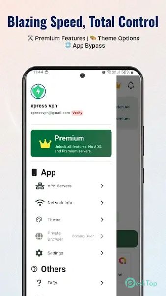 Xpress VPN - VPN express proxy 2.3.2 APK MOD تحميل مجاني كامل