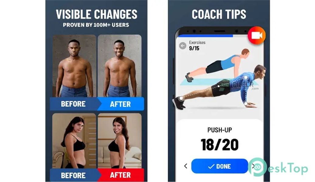 Home Workout - No Equipment 1.6.9 APK MOD मुफ्त पूर्ण डाउनलोड