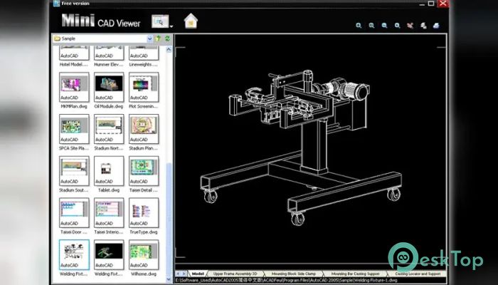 تحميل برنامج Mini CAD Viewer 3.6 برابط مباشر