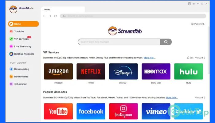  تحميل برنامج StreamFab YouTube Downloader Pro 6.1.4.3 برابط مباشر