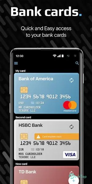 Password Manager - SecureX 1.5.4 APK MOD フル無料ダウンロード