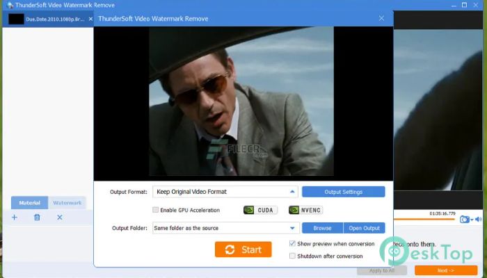  تحميل برنامج ThunderSoft Video Watermark Remove  8.1.0 برابط مباشر