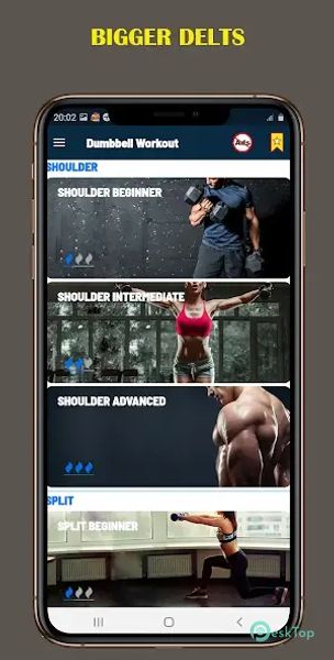 Dumbbell Home - Gym Workout 1.63 APK MOD Tam Ücretsiz İndir