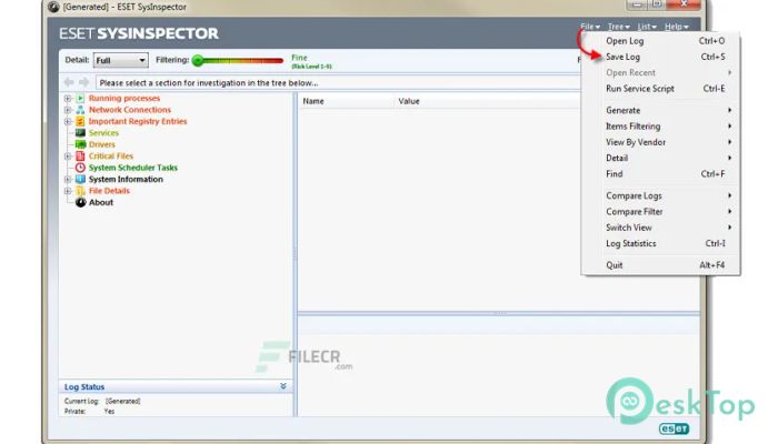Download ESET SysInspector  1.4.1.0 Free Full Activated