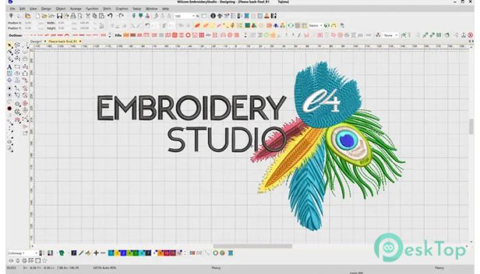 Скачать Wilcom Embroidery Studio Designing e4.2H полная версия активирована бесплатно