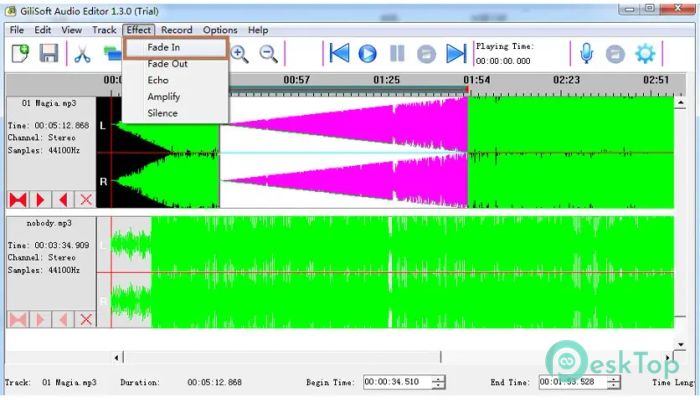 GiliSoft Audio Editor 3.0 完全アクティベート版を無料でダウンロード