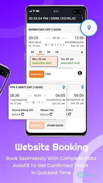 Quick Tat Kal - Train Ticket 25.7.1 APK MOD フル無料ダウンロード