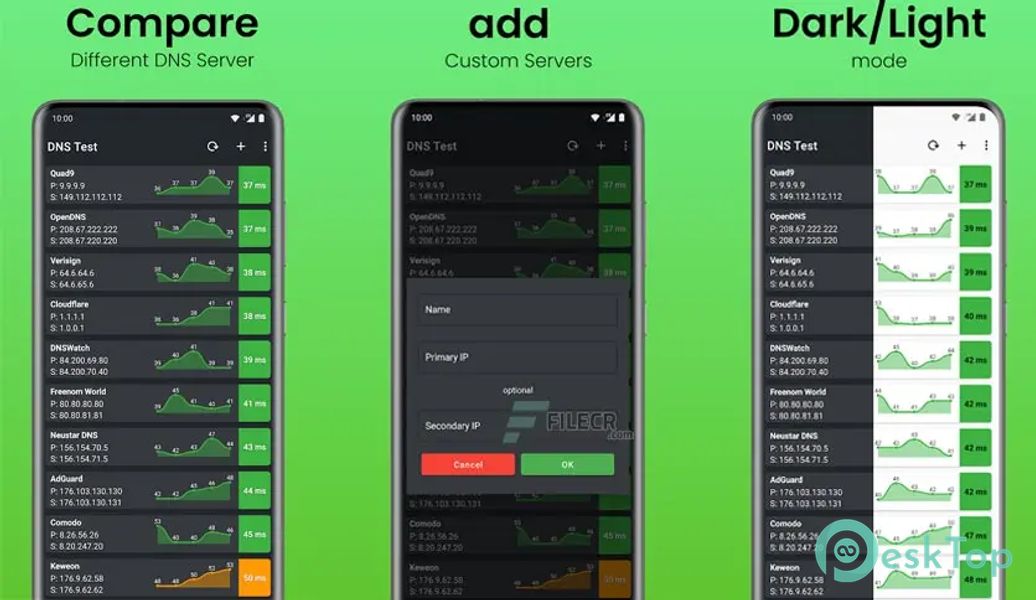 DNS Speed Test 5.6.4 APK MOD تحميل مجاني كامل