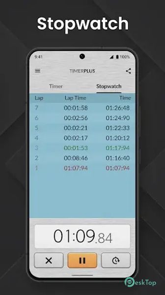 Timer Plus with Stopwatch 2.0.9 APK MOD Descarga gratuita completa
