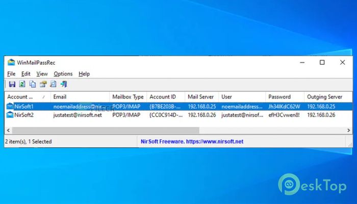 Download WinMailPassRec  1.00 Free Full Activated