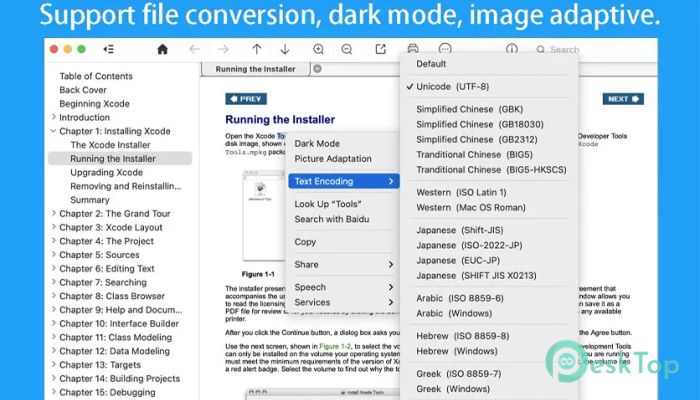 Descargar GM CHM Reader Pro 2.0.0 Gratis para Mac