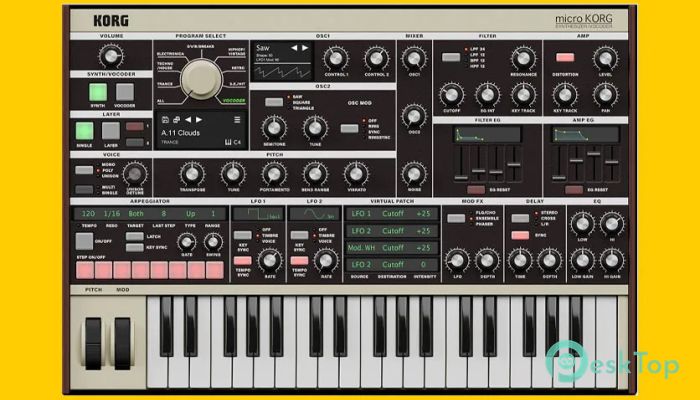 تحميل برنامج KORG microKORG 1.0.2 برابط مباشر